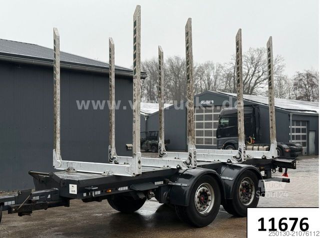 Log trailer Janzen System T19 Tandemachsen