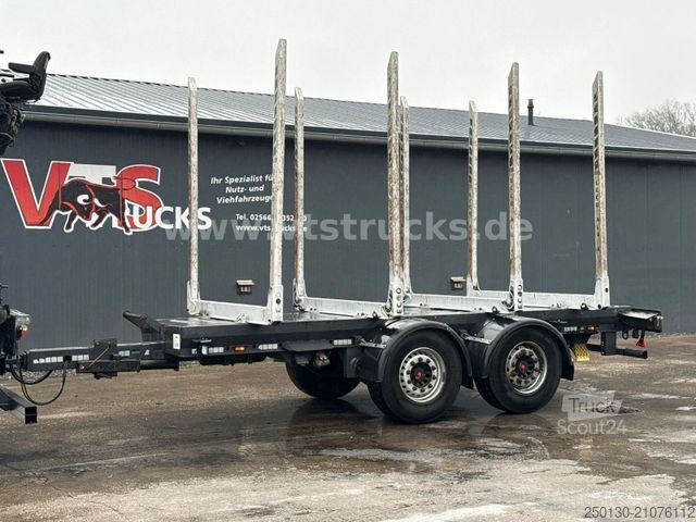 Log trailer  Janzen System T19 Tandemachsen