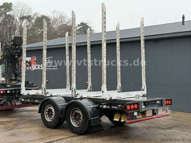 Log trailer Janzen System T19 Tandemachsen