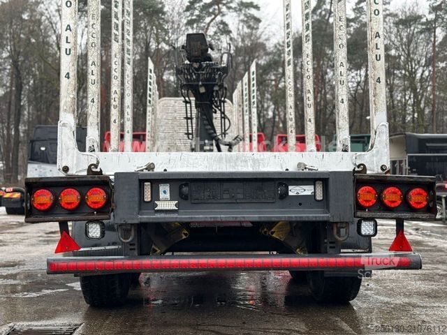 Log trailer  Janzen System T19 Tandemachsen