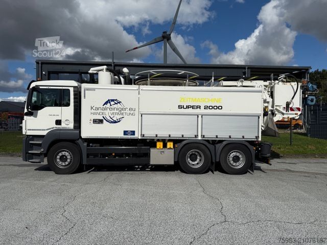 Saugwagen MAN TGS 28.510 6x2 BL Wiedemann Super 2000 8,0/5,0/1