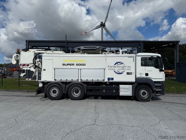Saugwagen MAN TGS 28.510 6x2 BL Wiedemann Super 2000 8,0/5,0/1