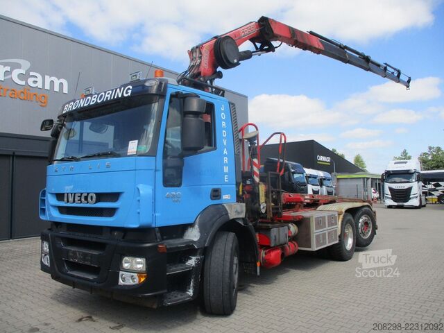 Γερανός τοποθετημένος σε φορτηγό IVECO AD260S42 Y FS | FASSI F215 A 2.25 E | 5X EXT | 6
