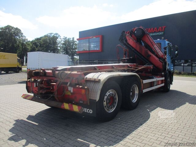Γερανός τοποθετημένος σε φορτηγό IVECO AD260S42 Y FS | FASSI F215 A 2.25 E | 5X EXT | 6