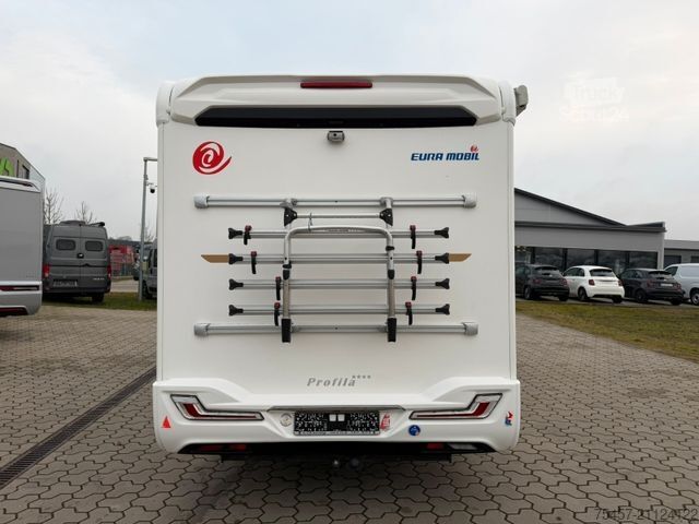 Polointegrovaný karavan EURAMOBIL Profila 720 EB AHK Sat-Anlage Markise