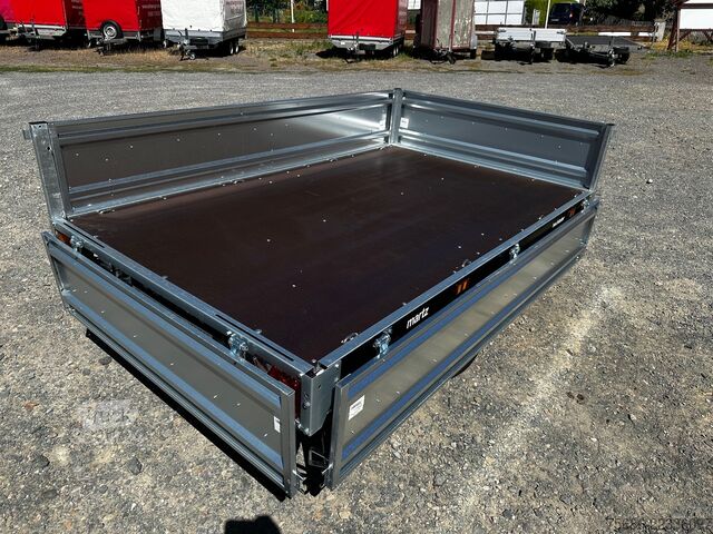 Autotransporter Anhänger Martz Hochlader 250 0,75T Plattformanhänger
