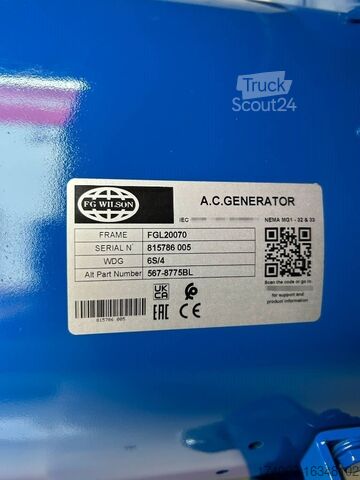 Aggregaatti FG Wilson P55-3 - 55 kVA Genset - DPX-16005