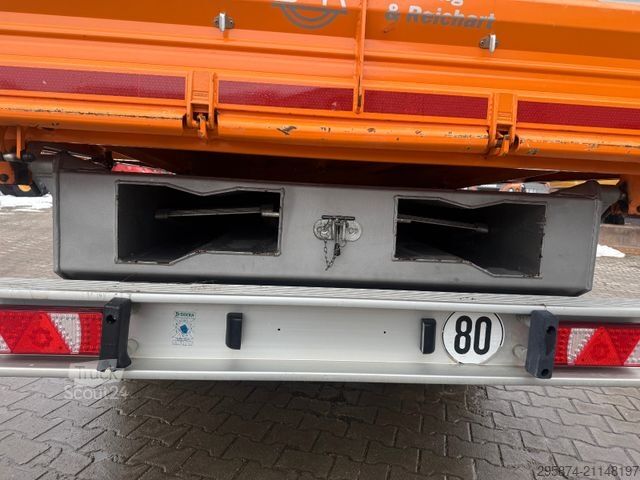 Dreiseitenkipper Anhänger  Schlang & Reichardt Unimog Krananhänger 80 km/h