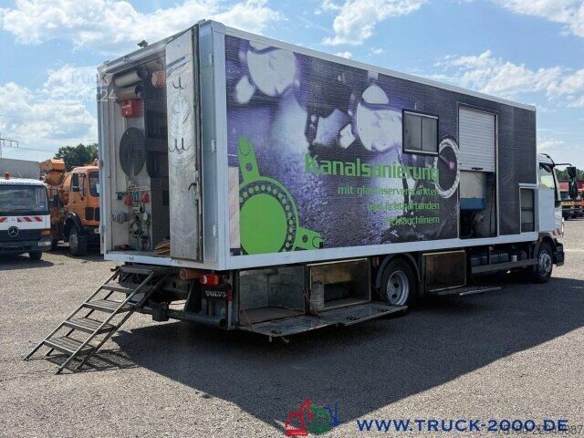 Vakuumtanktankvogn Volvo 240 Kanalasanierer Komperessor Generator Reline