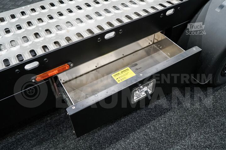 Furgon samochodowy do przewozu aut Lorries PLAXX27-4520 450X200CM 2700KG AUTOTRAILER | SCHWARZ