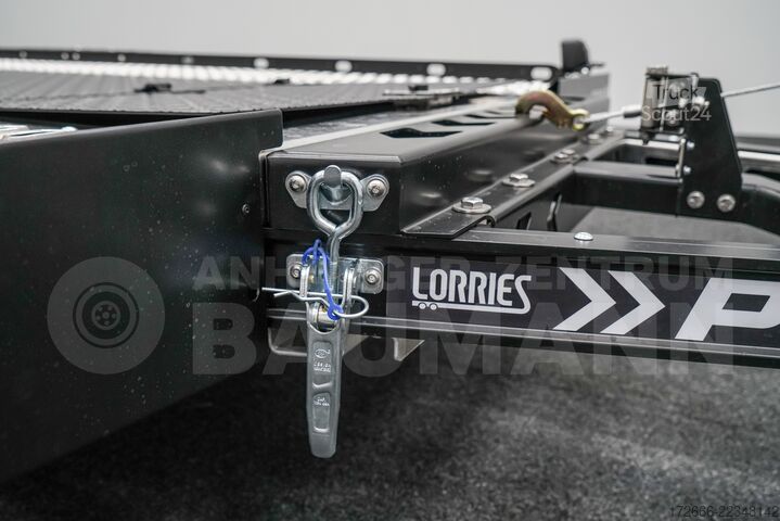 Furgon samochodowy do przewozu aut Lorries PLAXX27-4520 450X200CM 2700KG AUTOTRAILER | SCHWARZ