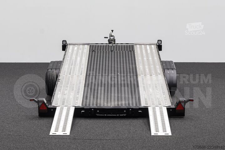 Furgon samochodowy do przewozu aut Lorries PLAXX27-4520 450X200CM 2700KG AUTOTRAILER | SCHWARZ