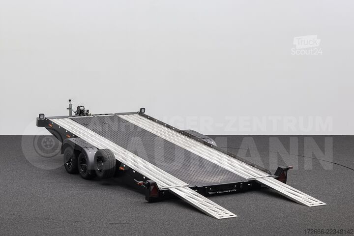 Furgon samochodowy do przewozu aut Lorries PLAXX27-4520 450X200CM 2700KG AUTOTRAILER | SCHWARZ