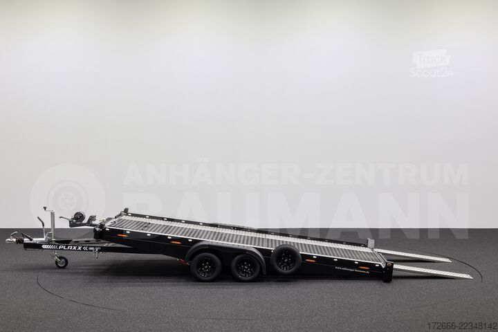 Furgon samochodowy do przewozu aut Lorries PLAXX27-4520 450X200CM 2700KG AUTOTRAILER | SCHWARZ