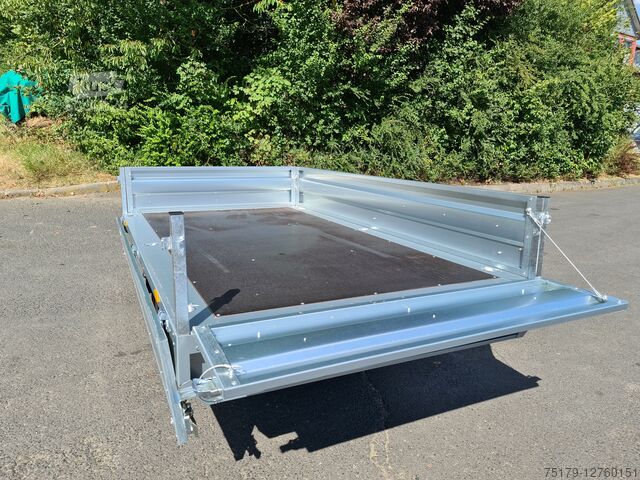 Remorcă auto Brenderup 4260SUB Hochlader Ladefläche 259 x 143 cm Anhänger