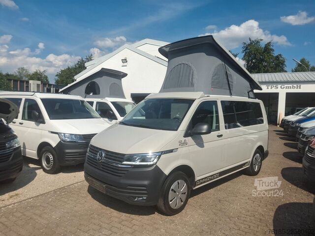 Karavan/obytný vůz VOLKSWAGEN T6.1 Wohnmobil/Summermobil mit Aufstelldach 4mot