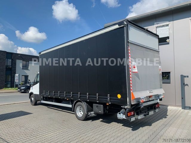 Curtain sider van IVECO Daily 70C18HP SCHIEBEPLANE LUFTF LBW LED AHK RFK