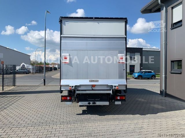 Curtain sider van IVECO Daily 70C18HP SCHIEBEPLANE LUFTF LBW LED AHK RFK