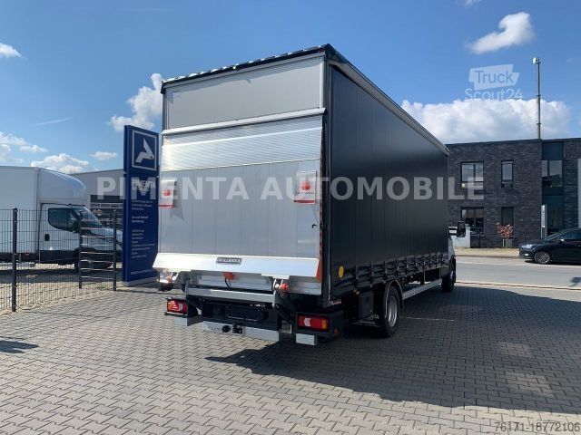Curtain sider van IVECO Daily 70C18HP SCHIEBEPLANE LUFTF LBW LED AHK RFK