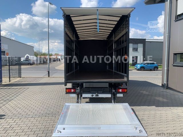 Curtain sider van IVECO Daily 70C18HP SCHIEBEPLANE LUFTF LBW LED AHK RFK