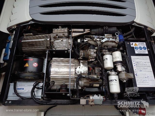 Reefer semitrailer Schmitz Cargobull Tiefkühler Standard Doppelstock Trennwand