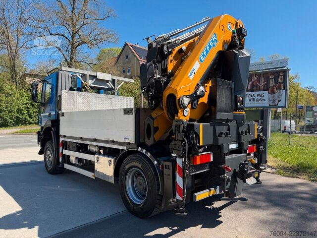 Avolava kuorma-auto IVECO Trakker 360 4x4 Pritsche Kran 27m AHK