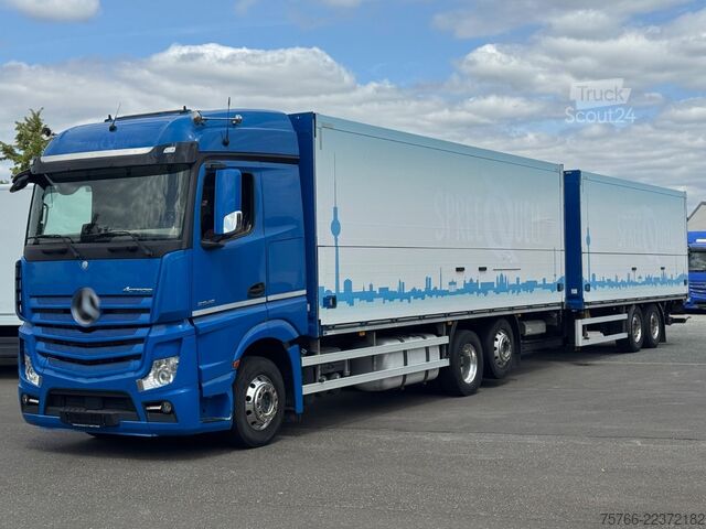 شاحنة مشروبات MERCEDES-BENZ ACTROS 2548 L / 2 x LBW / KOMPLETTZUG
