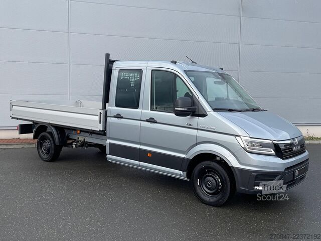 Fourgon pick-up MAN TGE 3.180 Pritsche DOKA LR 4x4 ACC LED DIFF-SPER