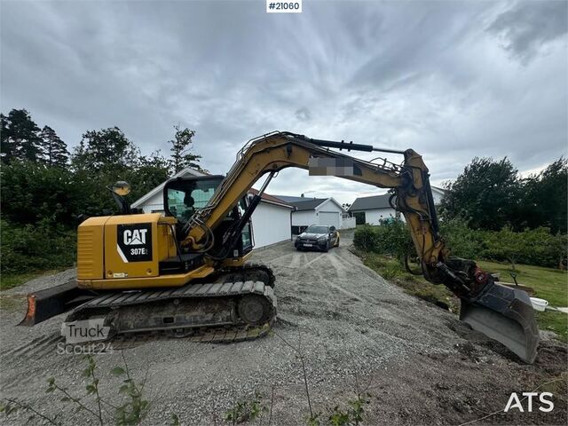 Grävmaskin med larvband Caterpillar 307E2