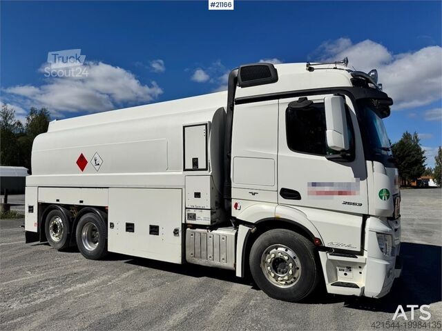Δεξαμενόπλοιο Mercedes-Benz Actros 2553 Tank truck w/ vm tarm trailer.