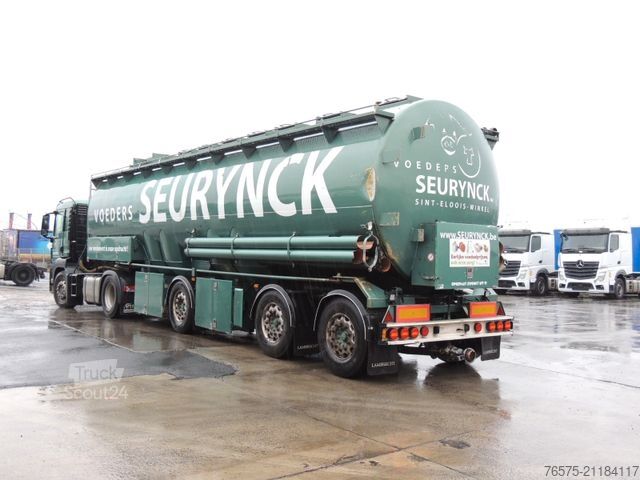 Semi-remorque silo  Lambrecht 51 m³ Silo Futter/feed