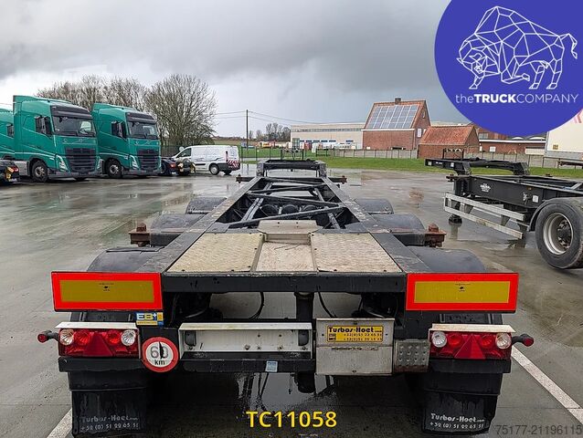 Container transportation Turbos Hoet Tank chassis Gooseneck