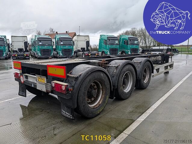 Container transportation Turbos Hoet Tank chassis Gooseneck