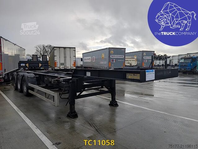 Container transportation Turbos Hoet Tank chassis Gooseneck