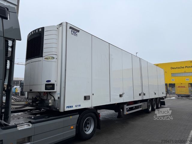 Kühlauflieger Närko Sideloader Kühl Carrier Vector 1850