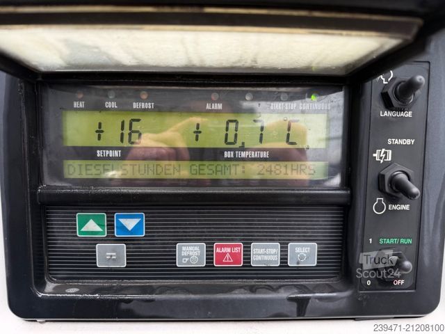 Kühlauflieger Närko Sideloader Kühl Carrier Vector 1850