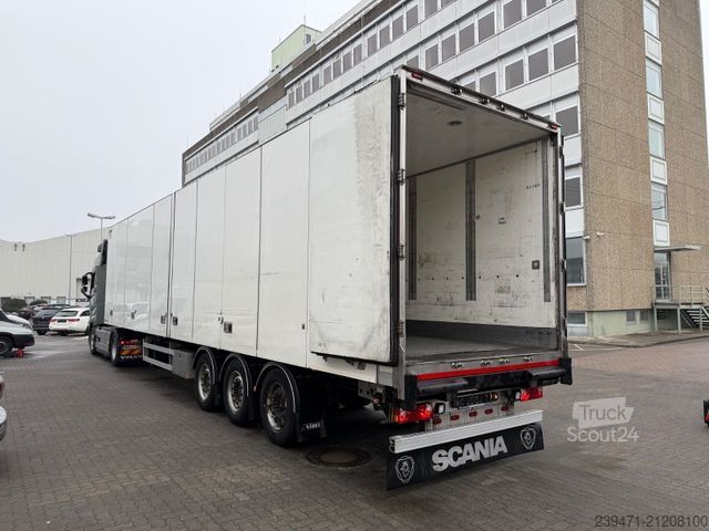 Kühlauflieger Närko Sideloader Kühl Carrier Vector 1850