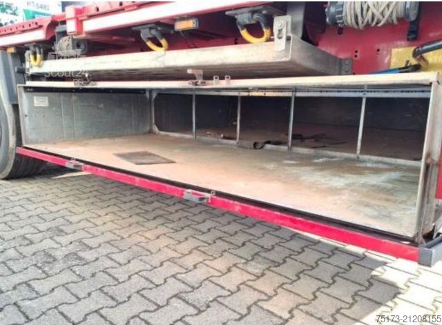 Çalışma platformlu yarı römork KRONE Profi Liner SDP 27 eLsTB3-SW Ferry Lashings