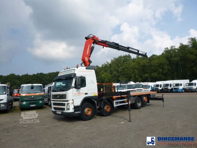 Φορτηγό γερανού Volvo FM12 420 8x2 RHD + PM 40SP