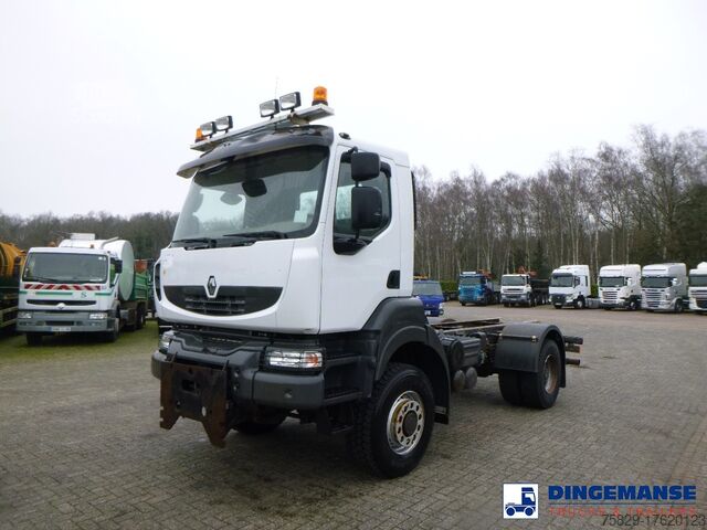 Chassis cabine Renault Kerax 380 DXI 4x4 Euro 5 chassis + PTO
