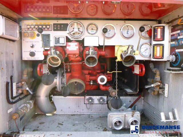 Fire truck Scania P310 6x2 RHD fire truck + pump, ladder & manlift