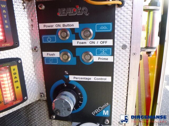 Brandweerwagen Scania P310 6x2 RHD fire truck + pump, ladder & manlift