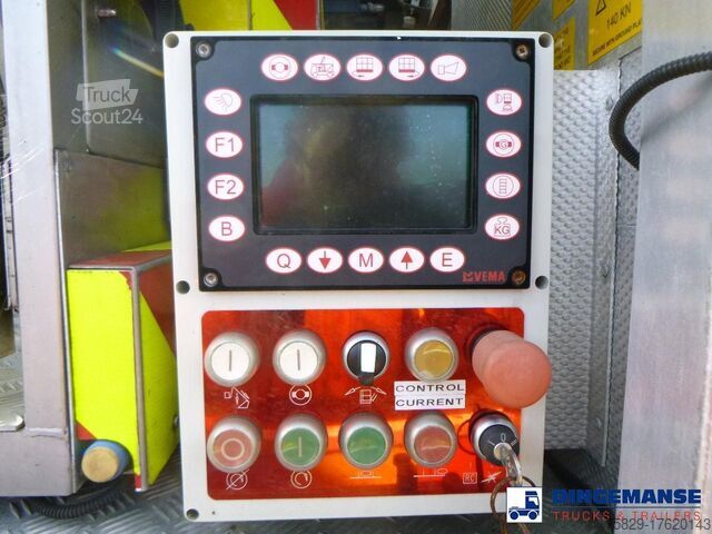 Brandweerwagen Scania P310 6x2 RHD fire truck + pump, ladder & manlift