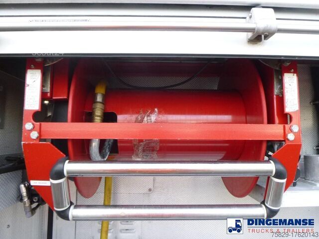 Brandweerwagen Scania P310 6x2 RHD fire truck + pump, ladder & manlift