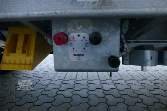 Lavtloader trailer MÜLLER-MITTELTAL 18 t. Kombi Abroller Absetzer Tieflader, Luft