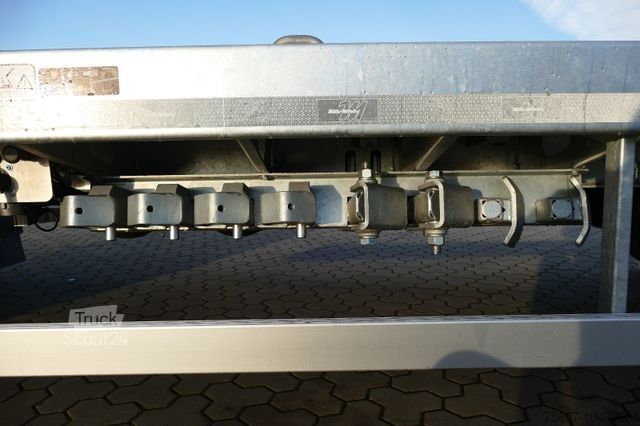 Lavtloader trailer MÜLLER-MITTELTAL 18 t. Kombi Abroller Absetzer Tieflader, Luft
