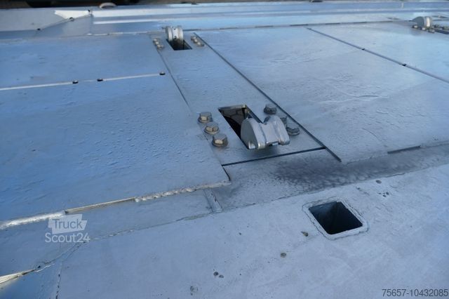 Lavtloader trailer MÜLLER-MITTELTAL 18 t. Kombi Abroller Absetzer Tieflader, Luft