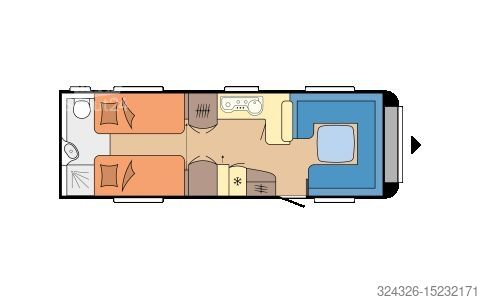Wohnwagen Hobby Prestige 720 WLC Mover*Vorzelt