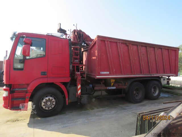 TYLNA SKRZYNIA WYWROTU. Z HIDROCOMEM IVECO 240E42