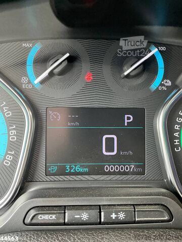 Veicolo per la raccolta dei rifiuti Peugeot E-Expert 100% elektrisch kippende zijlader
